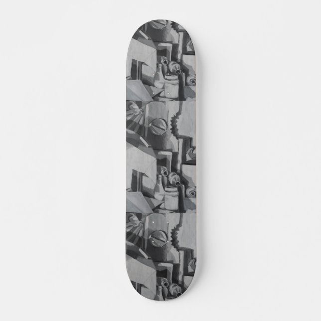 Skateboard Image industrielle abstraite (Devant)