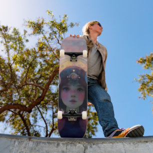 Skateboard Imaginaire éthérée Céleste gardien du rêve d'enfan