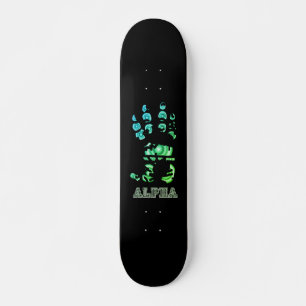Skateboard Impression à la main Kong Smash Ape Palm
