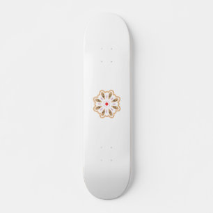 Skateboard Impression d'art floral Mandala Décor Boho