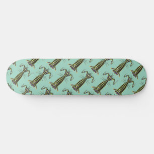 Skateboard Impression d'art marine de la crevette mantis géan