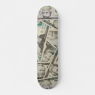 Skateboard Impression monétaire personnalisée