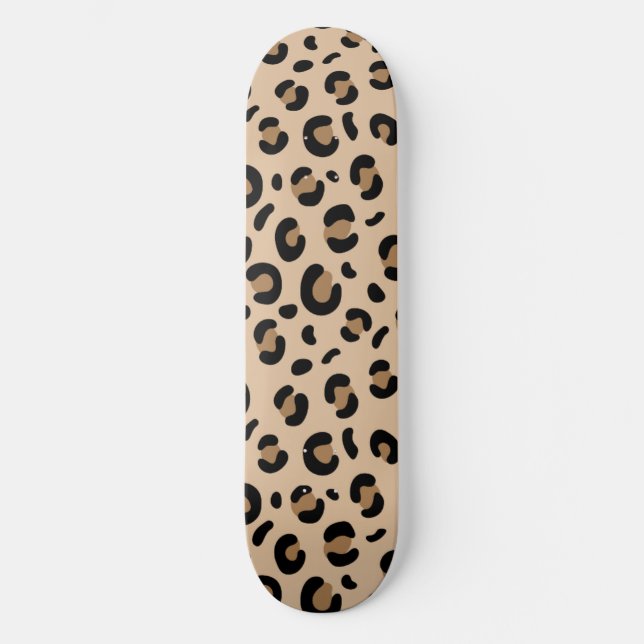 Skateboard Imprimé Animal Esthétique Féminin (Recto)