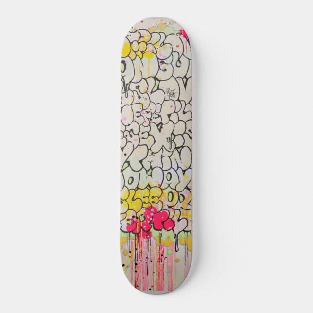 Skateboard Inclinaison "Real Graffiti Love" Partie III Skateb (Recto)