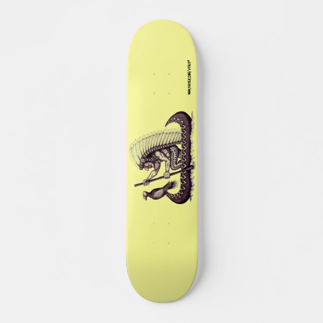 Skateboard Indien avec la planche à roulettes de cool de (Devant)