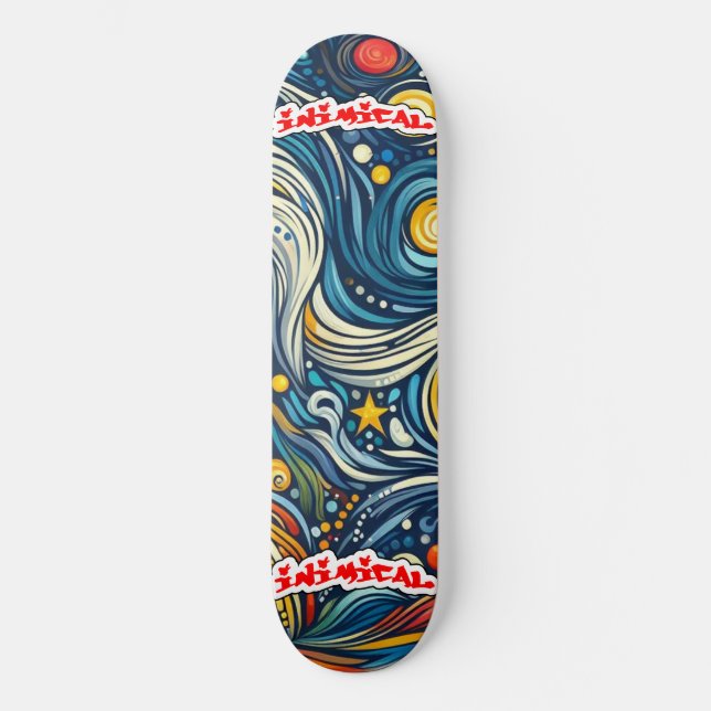 Skateboard Inimical Van Gogh (Recto)