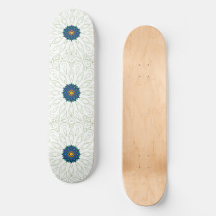Skateboard inspiration du paon