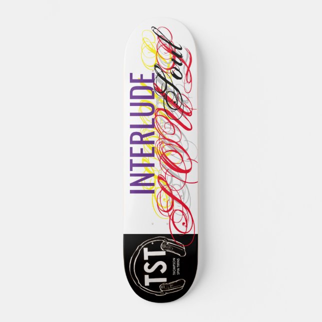 Skateboard INTERLUDE SOUL Skateboards Marque / JMT (Recto)