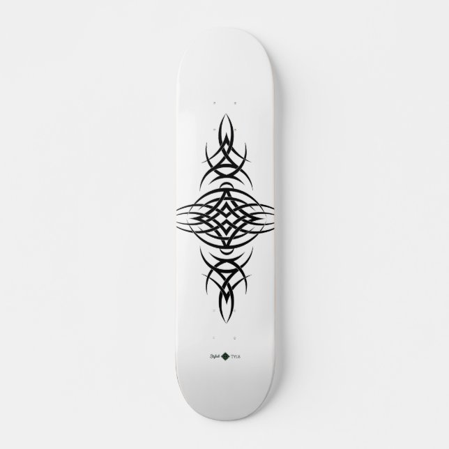 Skateboard Inverser l'éclipse tribale (Devant)