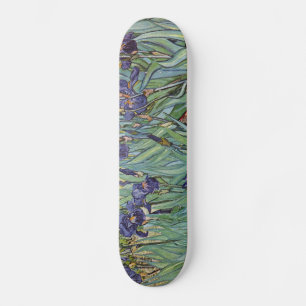 Skateboard Iris de Van Gogh Peinture Impressionniste