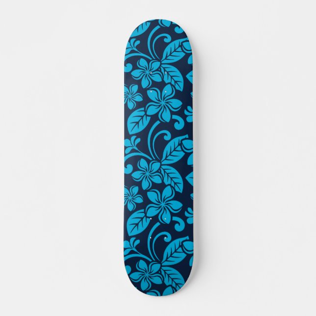 Skateboard ISLAND PLUMERIA (BLUE x 2) Skate (Devant)