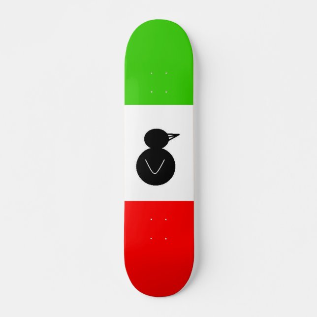 Skateboard Italiano de pie (Devant)