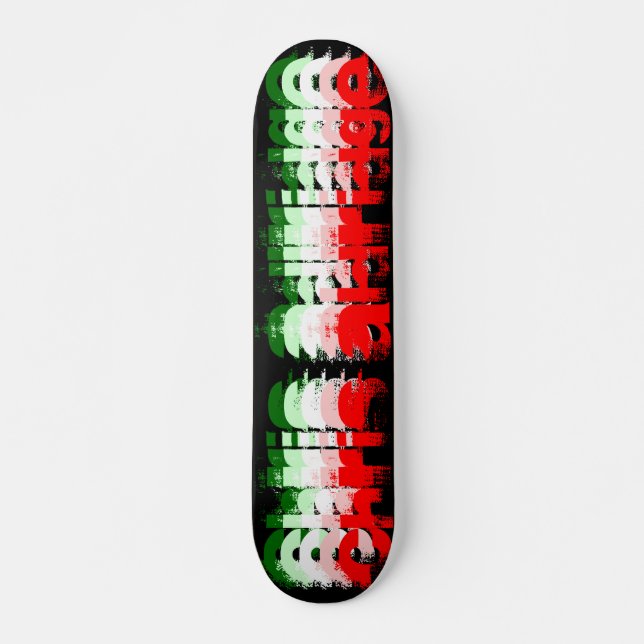 Skateboard Italien Chris ADLRIDGE, (Devant)