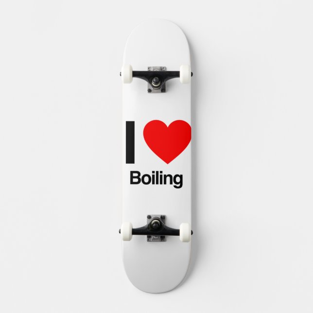Skateboard j'adore bouillir (Recto)