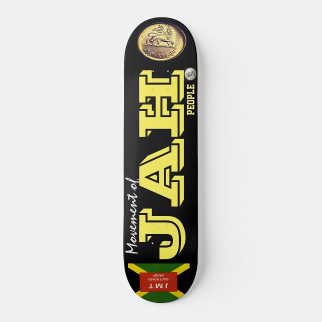Skateboard JAH PEOPLE Planche à roulettes (Recto)