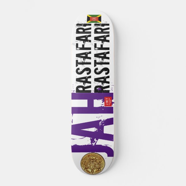 Skateboard JAH RASTAFARI Planche à Roulettes (Recto)