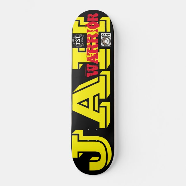 Skateboard JAH WARRIOR / TST Skate (Recto)