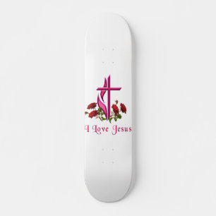 Skateboard J'aime Jésus