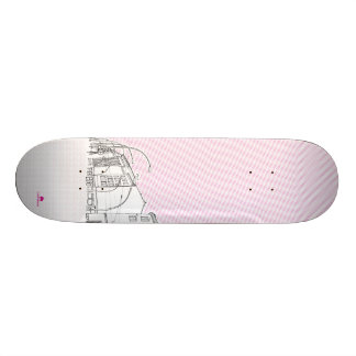 Skateboard J'aime la planche à roulettes de Berlin