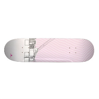 Skateboard J'aime la planche à roulettes de Berlin