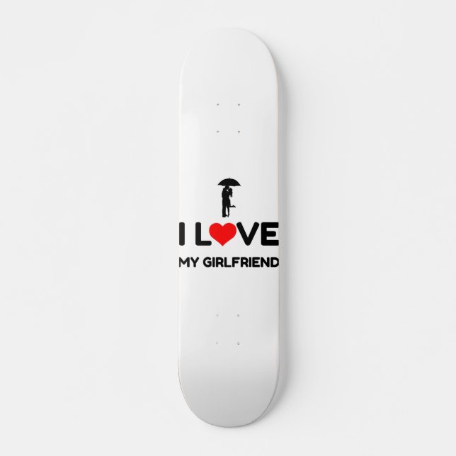 SKATEBOARD J'AIME MA PETITE AMIE (Devant)