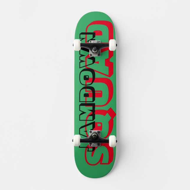 SKATEBOARD JAM DOWN SQUAD / JMT SKATEBOARDS (Recto)