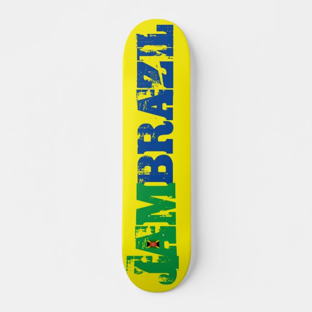 Skateboard JAMBRAZIL  JMTSkateboard, plateau 7¾" (Devant)