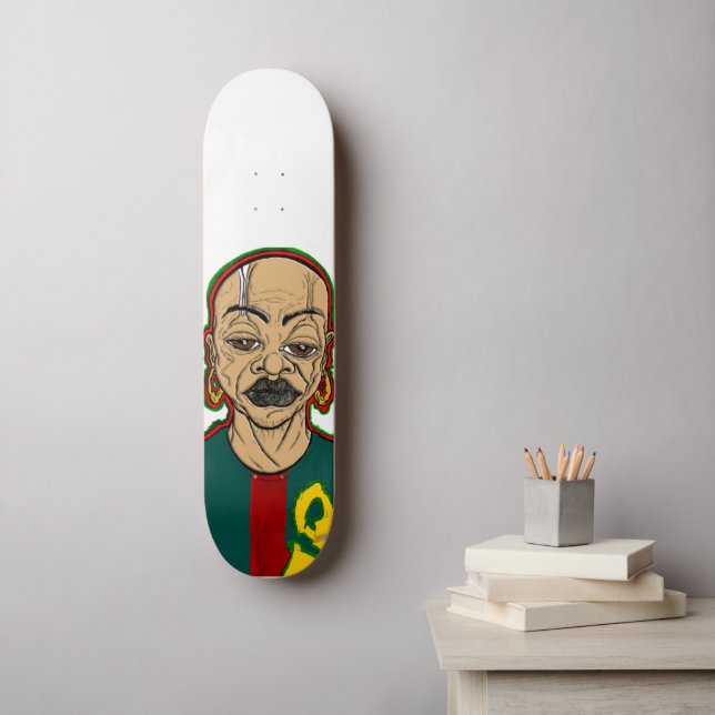 Skateboard James D (Art mural)