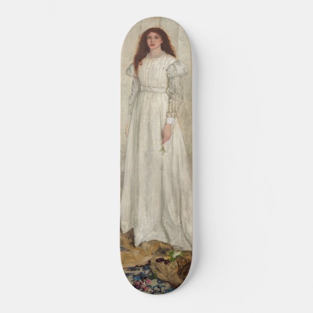 Skateboard James Whistler - Symphonie en blanc no 1 (Recto)