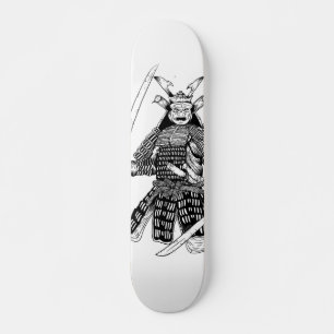 Skateboard Japon : Un Tattoo pour guerrier samouraï
