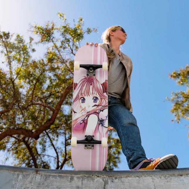 Skateboard japonais anime (Extérieur 1)