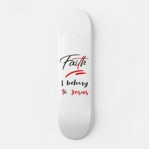 Skateboard J'Appartient À Jésus