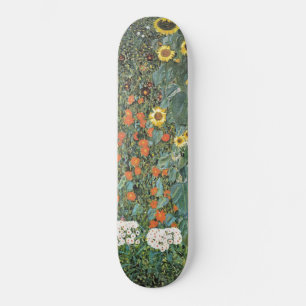 Skateboard Jardin de la ferme Gustav Klimt avec la galerie de