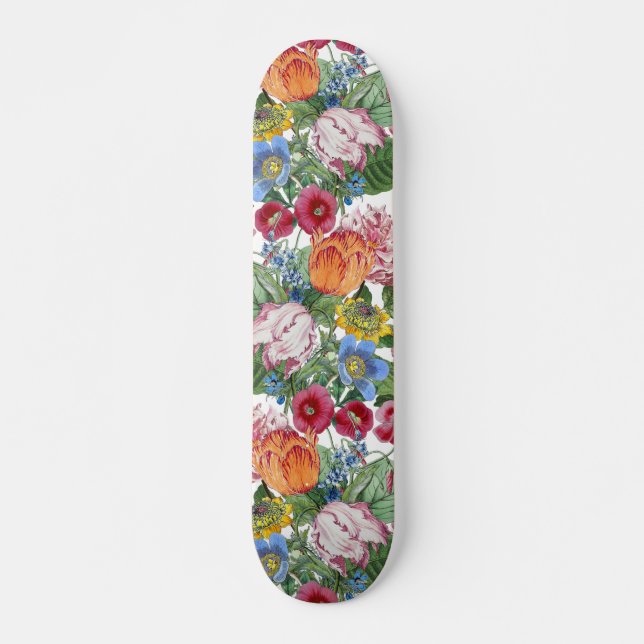 Skateboard Jardin de printemps (Devant)