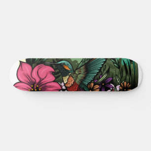 Skateboard Jardin des colibris