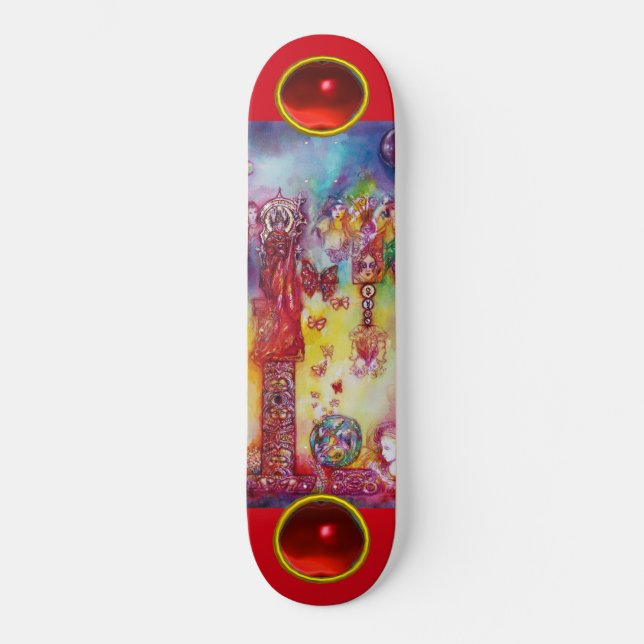 SKATEBOARD JARDIN DES OMBRES PERDUES, DES FAERY ET DES PAPILL (Recto)