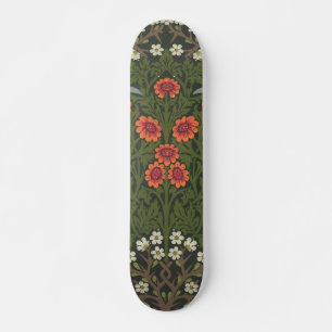 Skateboard Jardin Fleur Classique d'Épine Noire de William Mo
