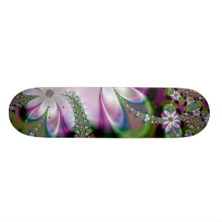 Skateboard Jardin floral de planche à roulettes