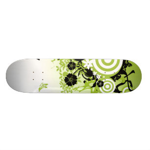 Skateboard Jardin vert