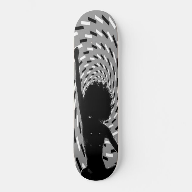 Skateboard Je suis elle (Recto)