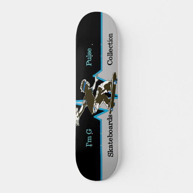 Skateboard Je suis G Skateboards Pulse Collection #1 (Devant)