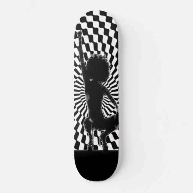 Skateboard Je suis reine (Recto)
