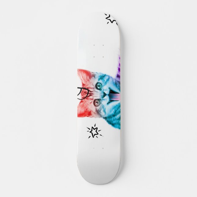 Skateboard Je suis si mégogique ! (Devant)