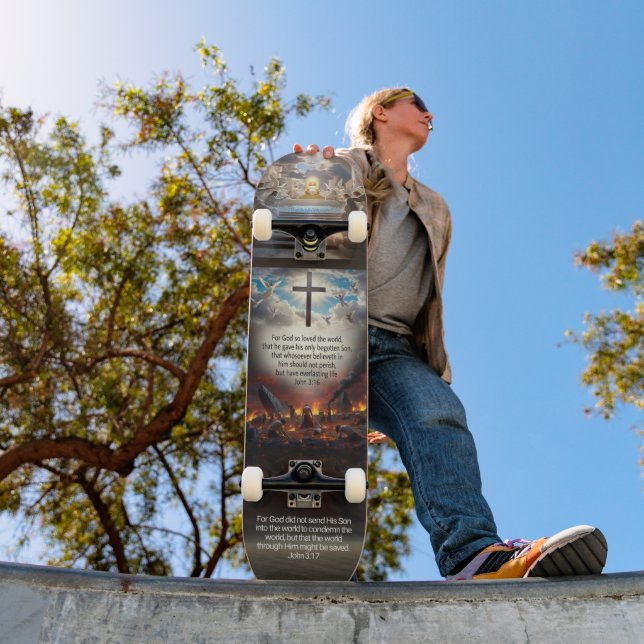 Skateboard Jean 3:16-17 (Extérieur 1)