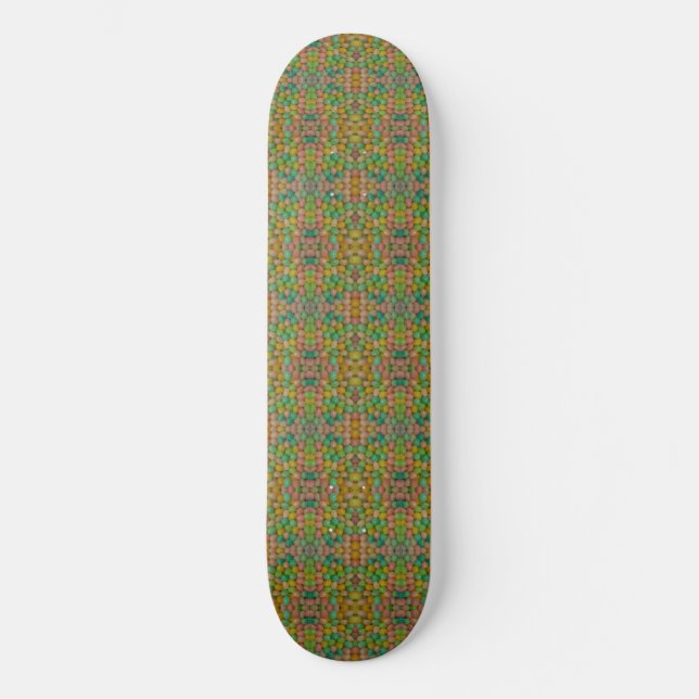 Skateboard Jelly Haricots Plaid (Recto)