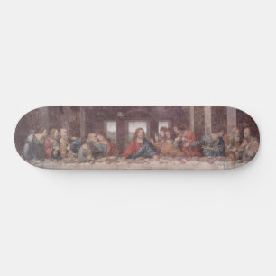 Skateboard Jésus à la Dernière Cène, Leonardo da Vinci Skateb