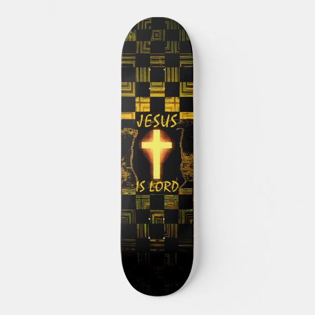 Skateboard Jésus est Lord Cross skboard (Recto)