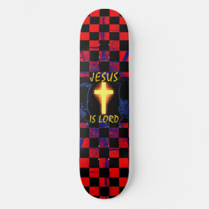 Skateboard Jésus est Lord Cross skboard