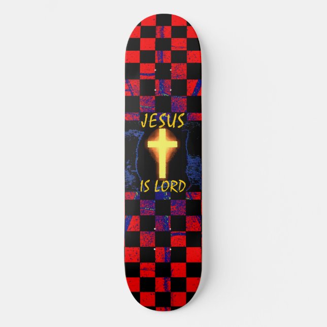 Skateboard Jésus est Lord Cross skboard (Recto)