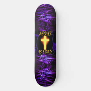 Skateboard Jésus est Lord Cross skboard